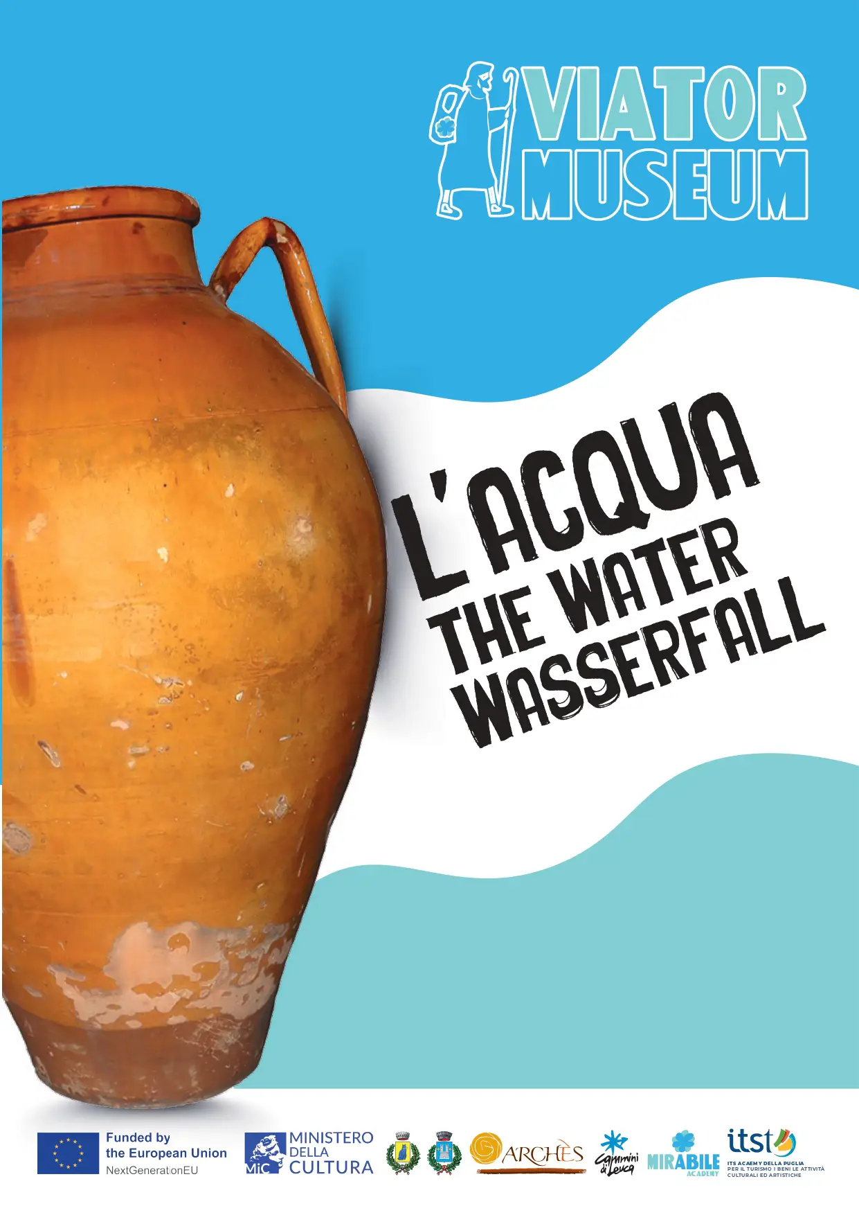 Brocca d’acqua, simbolo di ristoro per i pellegrini di Leuca Piccola